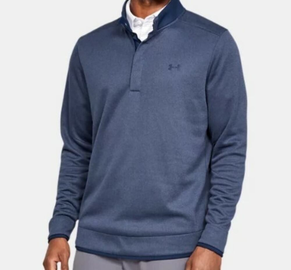 Under Armour Men's UA Storm SweaterFleece Golf Quarter Snap Pullover sz L